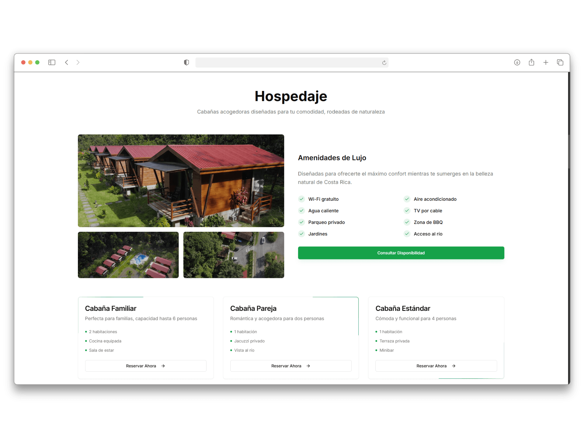 Brisas del Río hospedaje